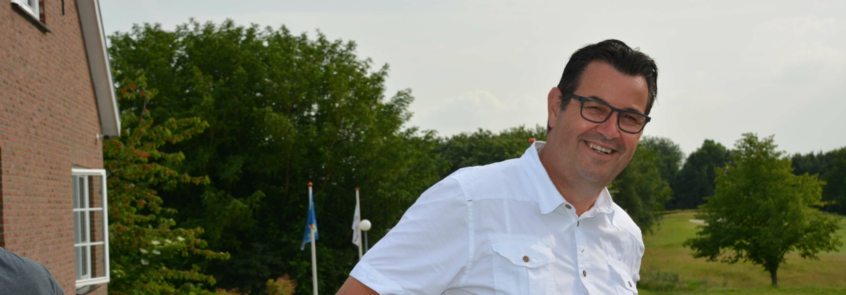 Lachende Frank van Tunen